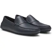 BOSS Loafers i blødt læder med driver-sål