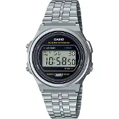 Casio A171WE-1AEF Vintage LCD/Stål Ø36.6 mm