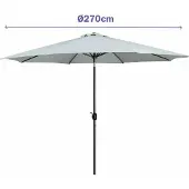 Marbueno 10484 270 Cm Strandparasol