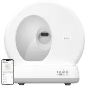 Petwant UBPet C10 Pro selvrensende kattebakke med kamera og app-styring