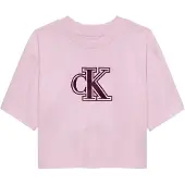 Calvin Klein Bluser & t-shirts mørkeorange / lys pink