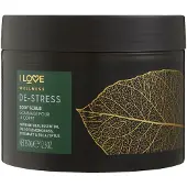 I Love Wellness DESTRESS Body Scrub with Lemongrass, Rosemary & Eucalyptus Essential Oils 350g