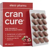 Elexir Pharma Cran Cure Tranebær + Mælkesyrebakterier 60 tabletter