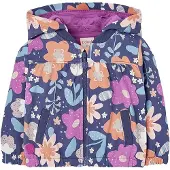 Boboli Fleece Floral Jakke