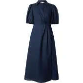 Tommy Hilfiger Ww0ww51011 Kortærmet Midi-kjole