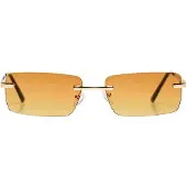 Bershka Solbriller brun / guld / sort
