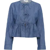 Soaked in luxury Bluse 'SLChamy' blue denim
