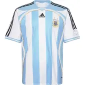 Adidas Fodboldtrøje 'AFA 06' lyseblå / guld / sort / hvid