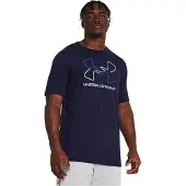 Under Armour Global Foundation kort?rmet t-shirt til m?nd (410) Midnight Navy/Royal/St?l X-Large