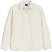 HUGO Oversize fit skjorte i bomuldstwill