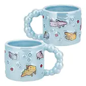 Paladone Minecraft - Axolotl Bubble Shaped Mug puodelis | 400 ml