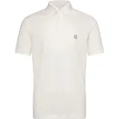Armani Exchange A|X Armani Exchangetil mænd. XM000367AF13022U0009 Hvid kortærmet poloshirt (XS), Casual, Bomuld, Korte ærmer