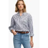 Superdry Poplin Relaxed Fit Skjorte Med Lange ærmer