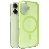 Puro Daylight Magsafe-kompatibelt silikoneetui til iPhone 17 - Gennemsigtig grøn