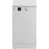 Beko DVS05024W opvaskemaskine fritstående - Bre3dde: 45cm - Højde: 85cm - LED lys - Til 10 kuverter - Hvid