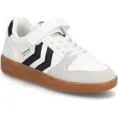 Hummel Sneakers 'Handball Perfekt' lysegrå / sort / hvid