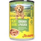 Josera Meat Lovers Junior Menu 6 x 400 g - Kylling