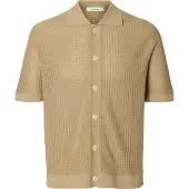 Selected Cardigan 'SLHSHANE' mørkebeige