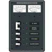 Blue Sea Systems 230vac Panel Med Amperemeter