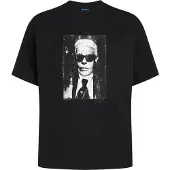 Karl lagerfeld JEANS Shirts grå / sort / hvid