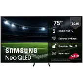 Samsung 75" Neo QLED QN1EF 4K Smart TV (2025), Black