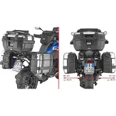 Givi Sidetaskeholder Kawasaki KLE500/KLE500 SE 26-