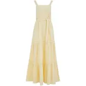 We fashion Sommerkjole lysegul