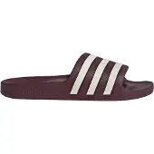 Adidas Pantoletter 'Adilette Aqua' vinrød / offwhite