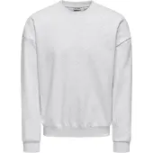 Only & Sons Sweatshirt 'ONSCeres' lysegrå