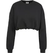 Urban Classics Gathered Cropped Sweatshirt