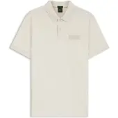 BOSS Paddy-poloshirt med struktureret logomærke