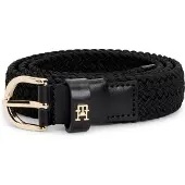 Tommy Hilfiger Bælte 'Essential TH Monogram Braided Elastic' sort