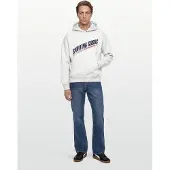 Björn Borg Oversized Hoodie Lysegrå