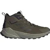 Adidas - Vandresko herre - Trailmaker 2 Mid Lea Olive Strata til Unisex - Størrelse 7,5 UK - Kaki