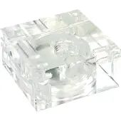 Alphacool 13136, Pumpetop, Plexiglas, Transparent, 1/4, 49 mm, 49 mm