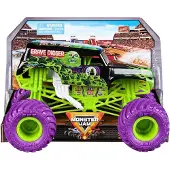 Monster Jam Truck - 1:24 - Die Cast - Grave Digger - - OneSize - Bil