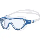 Arena 3468336363652, Unisex, Blå, Transparent, Polykarbonat, Silikone, Transparent, Polykarbonat, Hvid