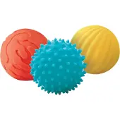 Ludi Sansebolde - 3-pak - Rød/Gul/Blå - - OneSize - Bolde
