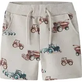 Name it Sweatshorts - NmmJanol - Chateau Gray - - 6 år (116) - Shorts