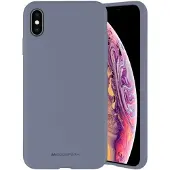 Mercury iPhone 15 Plus Silikone Etui Lavendel