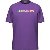 Head Racket Rainbow T-shirt Med Korte ærmer