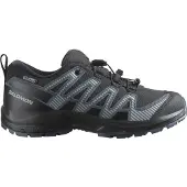 Salomon - Vandresko børn - XA Pro V8 WP J Black / Turbulence / Quarry til Unisex - Børnetoj Størrelse 36 - Sort