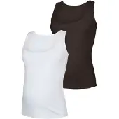 Vero moda Maternity Overdel 'Million' brun / hvid