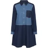 Part two Blusekjole 'Augustine' navy / blue denim