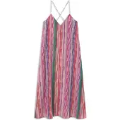 Lola Casademunt Sommerkjole jade / pink / lyserød / grenadine