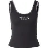 Abercrombie & Fitch Overdel sort / hvid