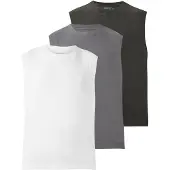 Abercrombie & Fitch Bluser & t-shirts mørkegrå / black denim / hvid