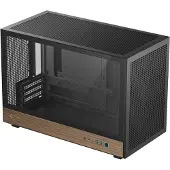 DeepCool CH260 WOOD - Kabinet - Minitower - Sort