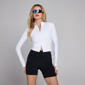 MP Tempo Cropped Jacket til kvinder – Hvid - M