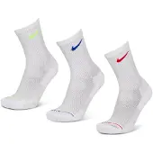 Nike Sportssokker 'ED ELVD' royalblå / citron / rød / hvid